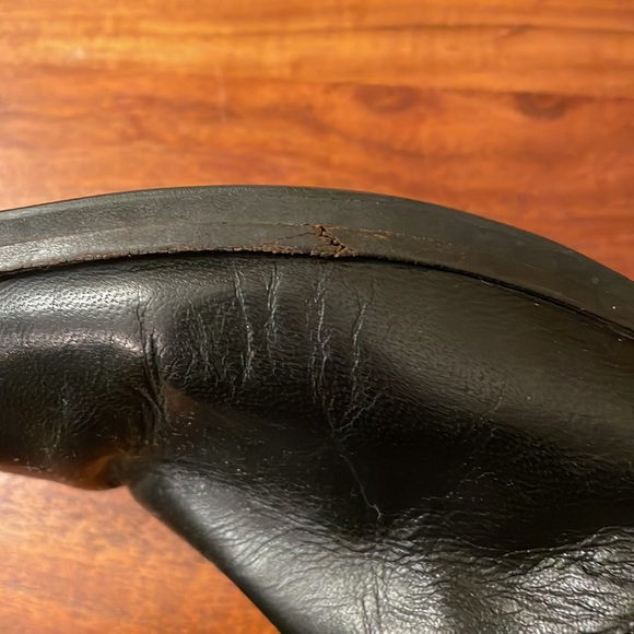 Michael Kors black pointy boots leather - Picture 8 of 12